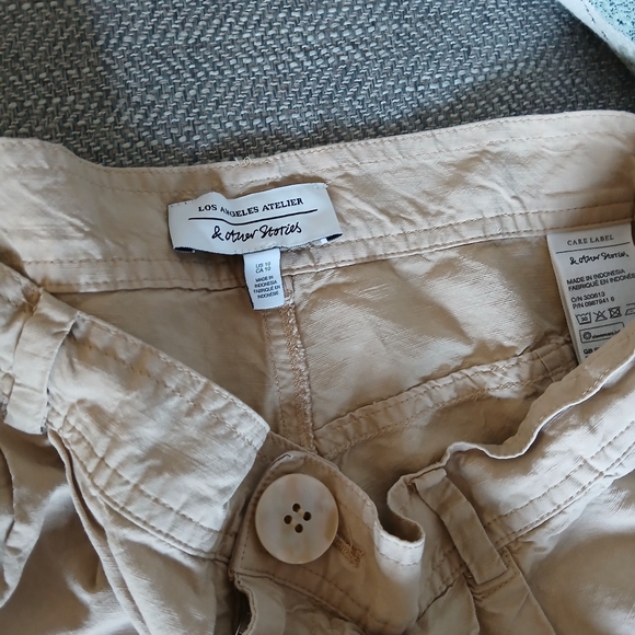 & Other Stories Wide Leg Pants. Size 10 - Picture 8 of 9